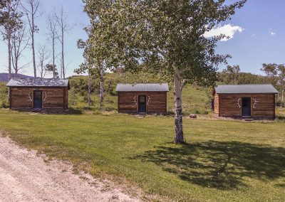 three cabins at wolf mountain ranch